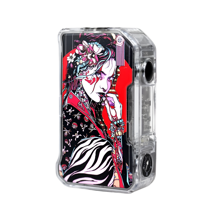 Dovpo MVV II Mechanical Box-Mod Kit Transparent Geisha  
