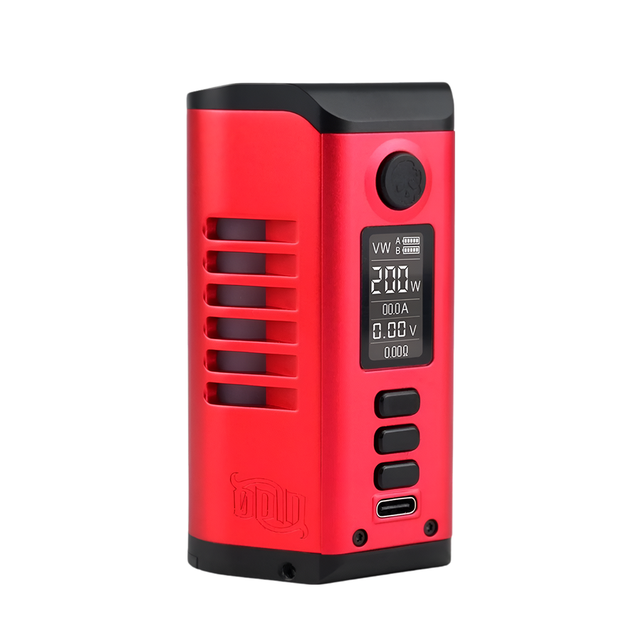 Dovpo Odin 200 Box-Mod Kit Matte Red  