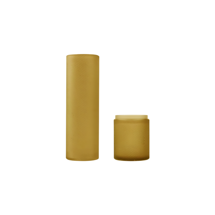 Dovpo Pump Squonker Knurled Tank and Knurled Skin kit Amber  