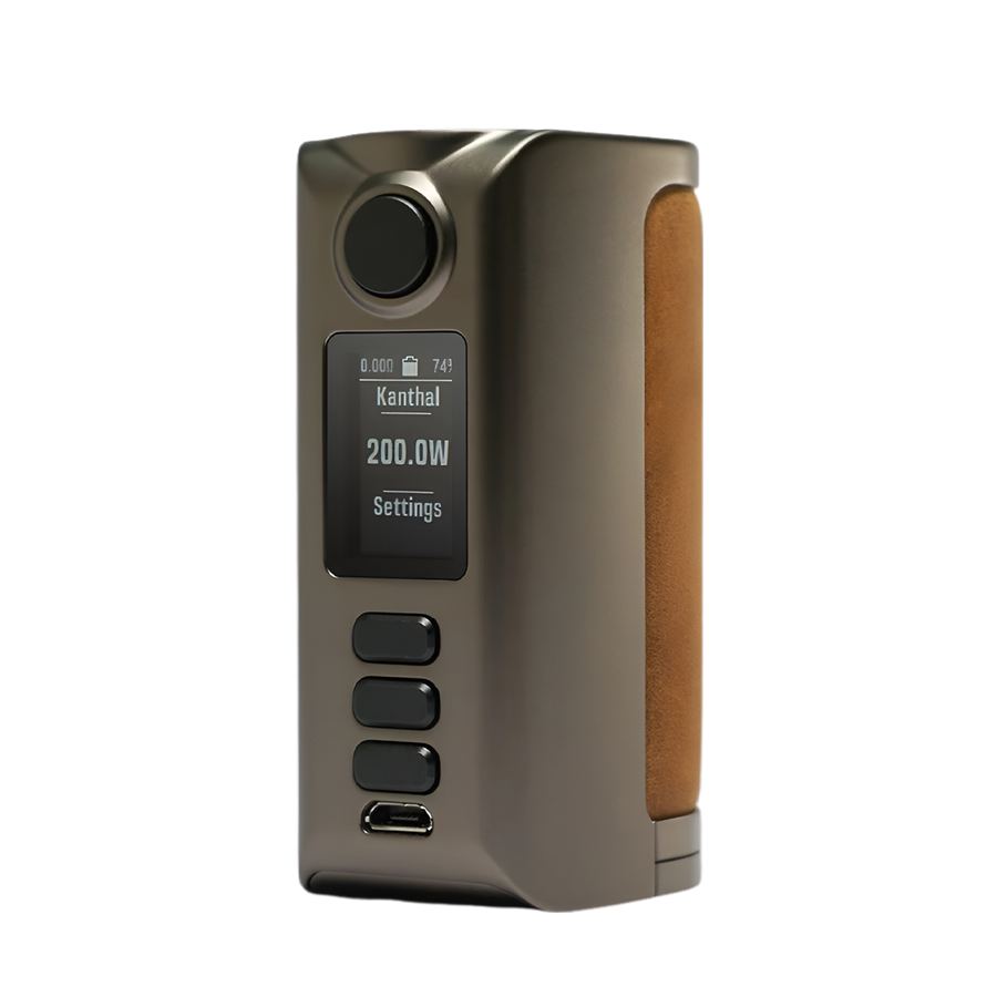 Dovpo RIVA DNA250C Box-Mod Kit Gun Metal Pure Raw Sand  