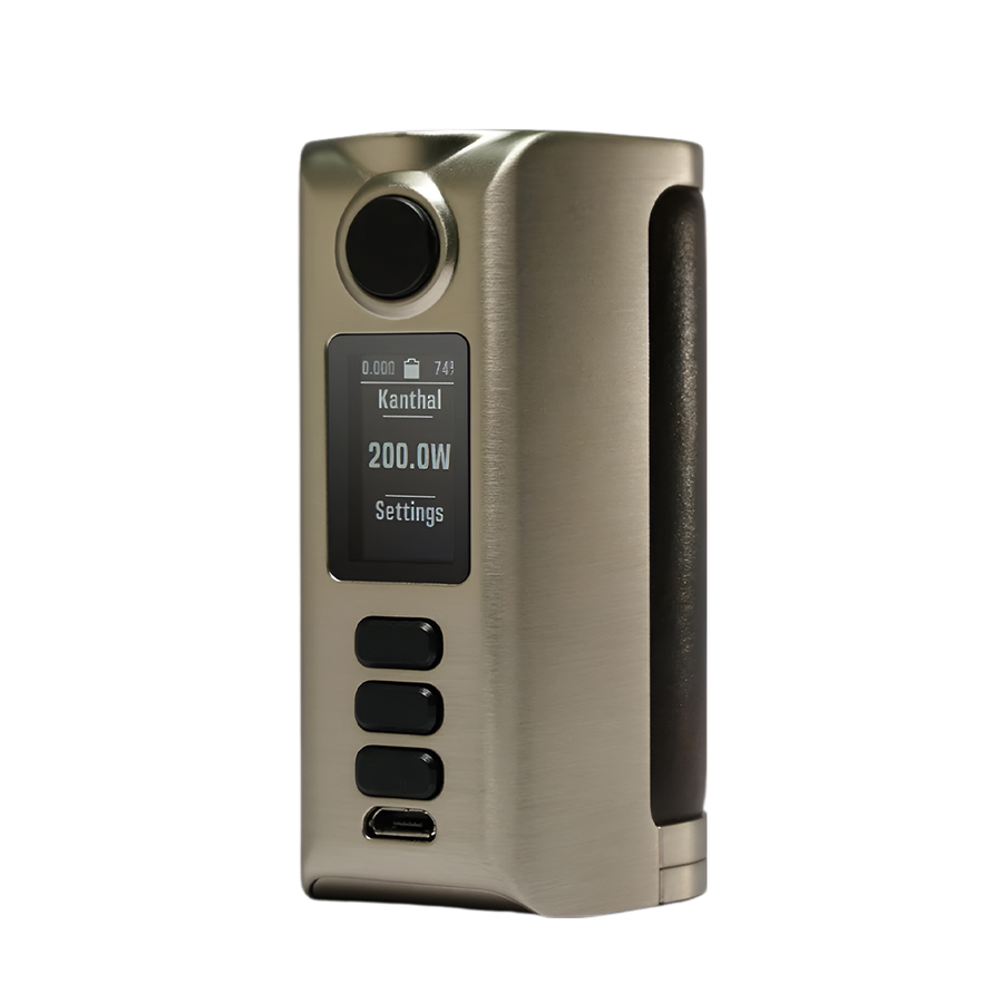 Dovpo RIVA DNA250C Box-Mod Kit Silver Vintage Brown  