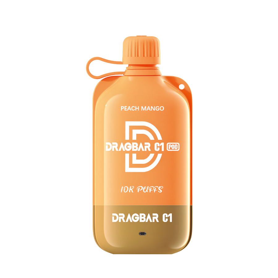 Dragbar C1 Disposable Vape Peach Mango  