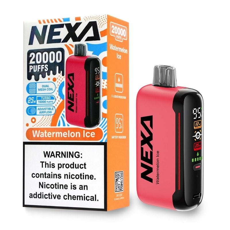 NEXA N20000 Disposable Vape | 5% Nic in 15 Flavors