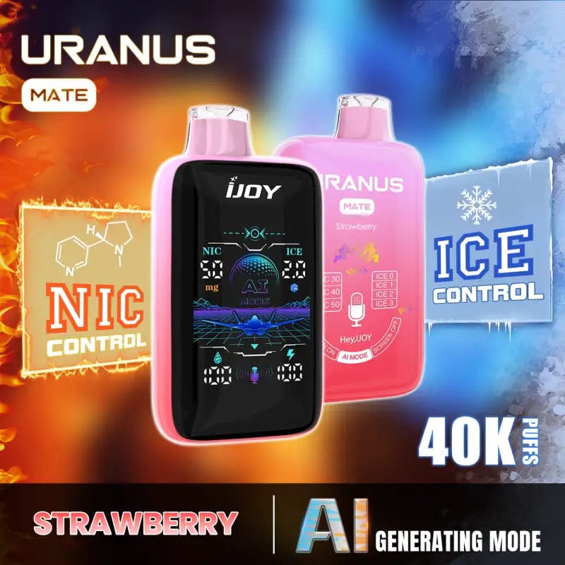 40k Handy Vape iJoy Uranus Mate 40000 Disposable vape Razz Bar 40000 40k Puffs 2-in- 40k Handy Vape iJoy Uranus Mate 40000 Disposable vape Razz Bar 40000 40k Puffs 2-in-