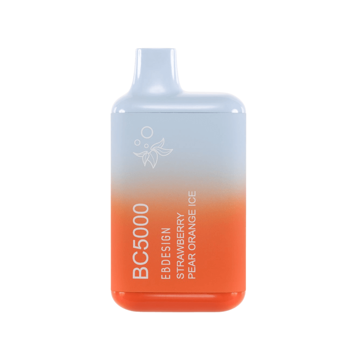 Elf Bar BC5000 Disposable Vape | Nicotine Free Strawberry Pear Orange Ice  