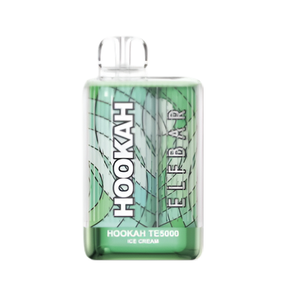 Elf Bar Hookah TE5000 Disposable Vape Ice Cream  