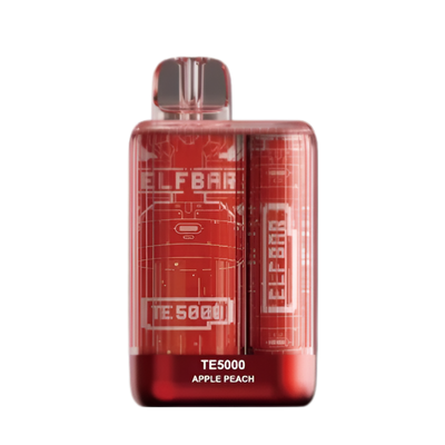 Elf Bar TE5000 Ultra Disposable Vape Apple Peach  