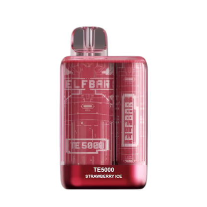 Elf Bar TE5000 Ultra Disposable Vape Strawberry Ice  