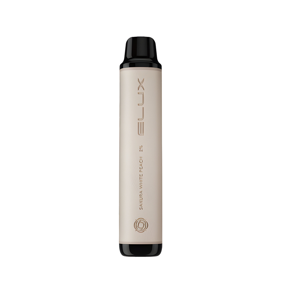 Elux Alpha Disposable Vape Sakura White Peach  