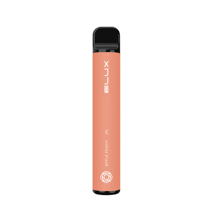 Elux Bar 600 Disposable Vape Apple Peach  