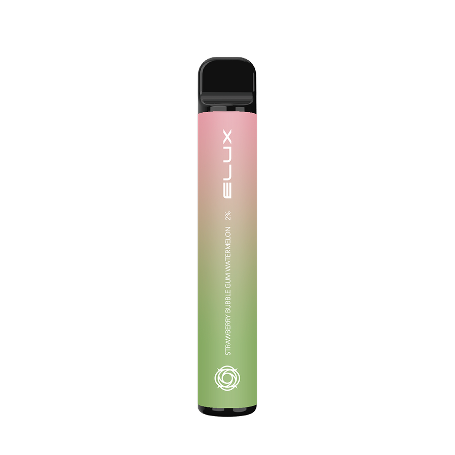 Elux Bar 600 Disposable Vape Strawberry Bubble Gum Watermelon  