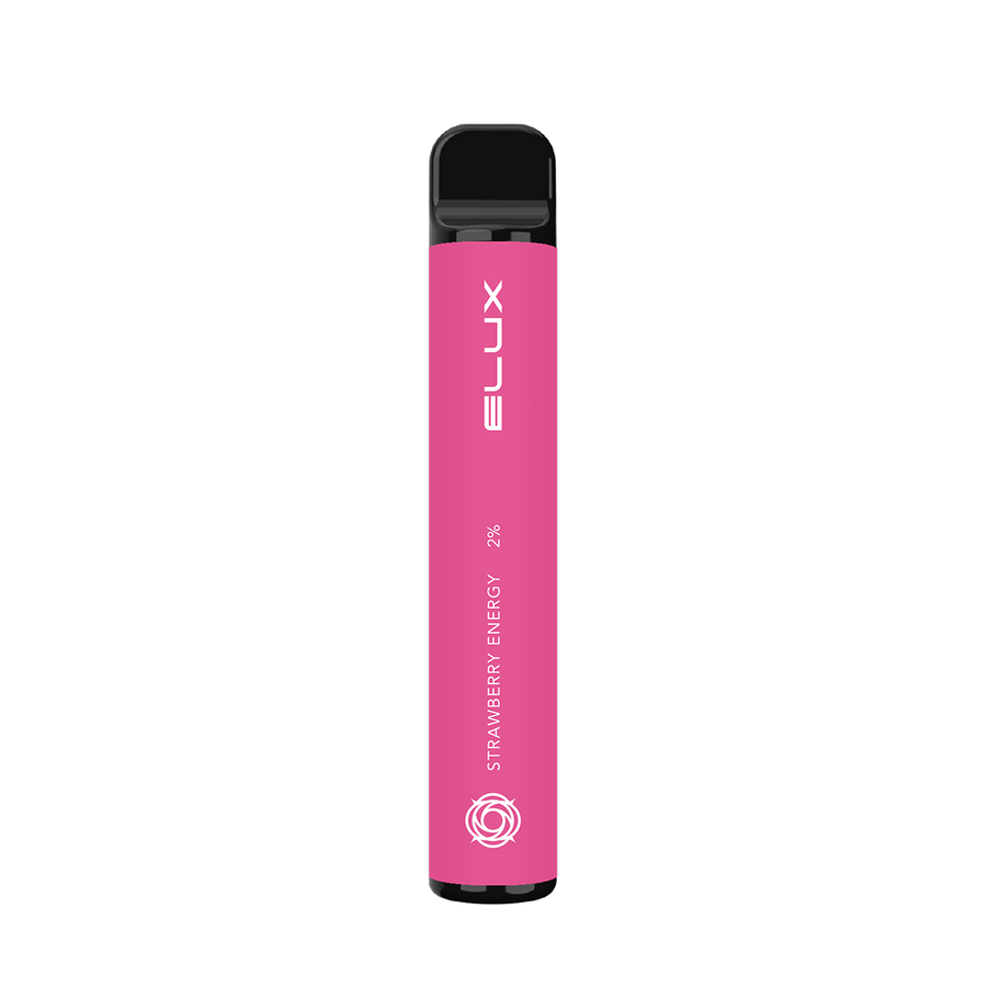Elux Bar 600 Disposable Vape Strawberry Energy  