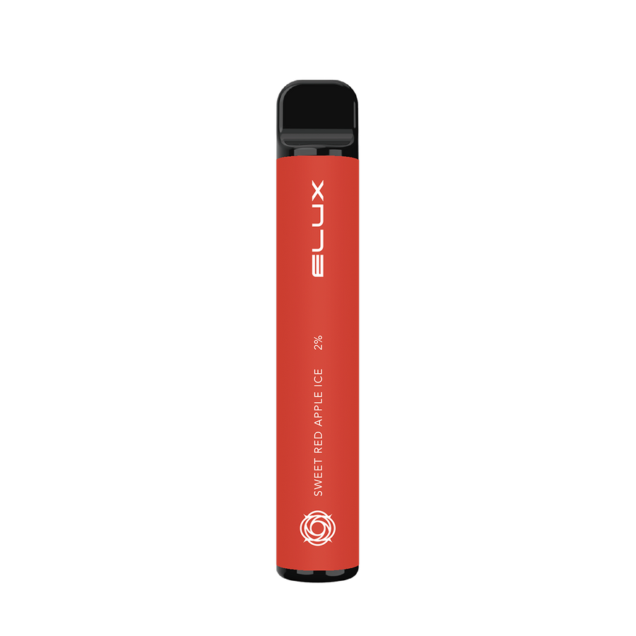 Elux Bar 600 Disposable Vape Sweet Red Apple Ice  