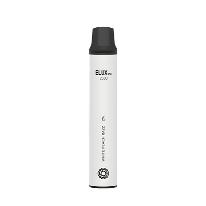 Elux Bar Series 1500 Disposable Vape White Peach Razz  