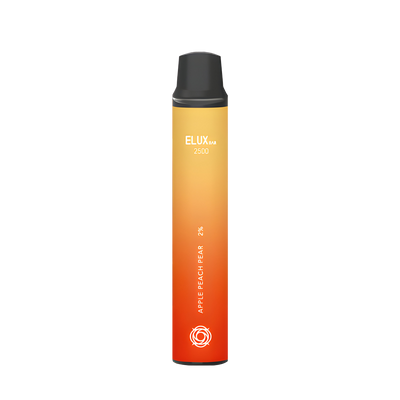 Elux Bar Series 2000 Disposable Vape Apple Peach Pear  