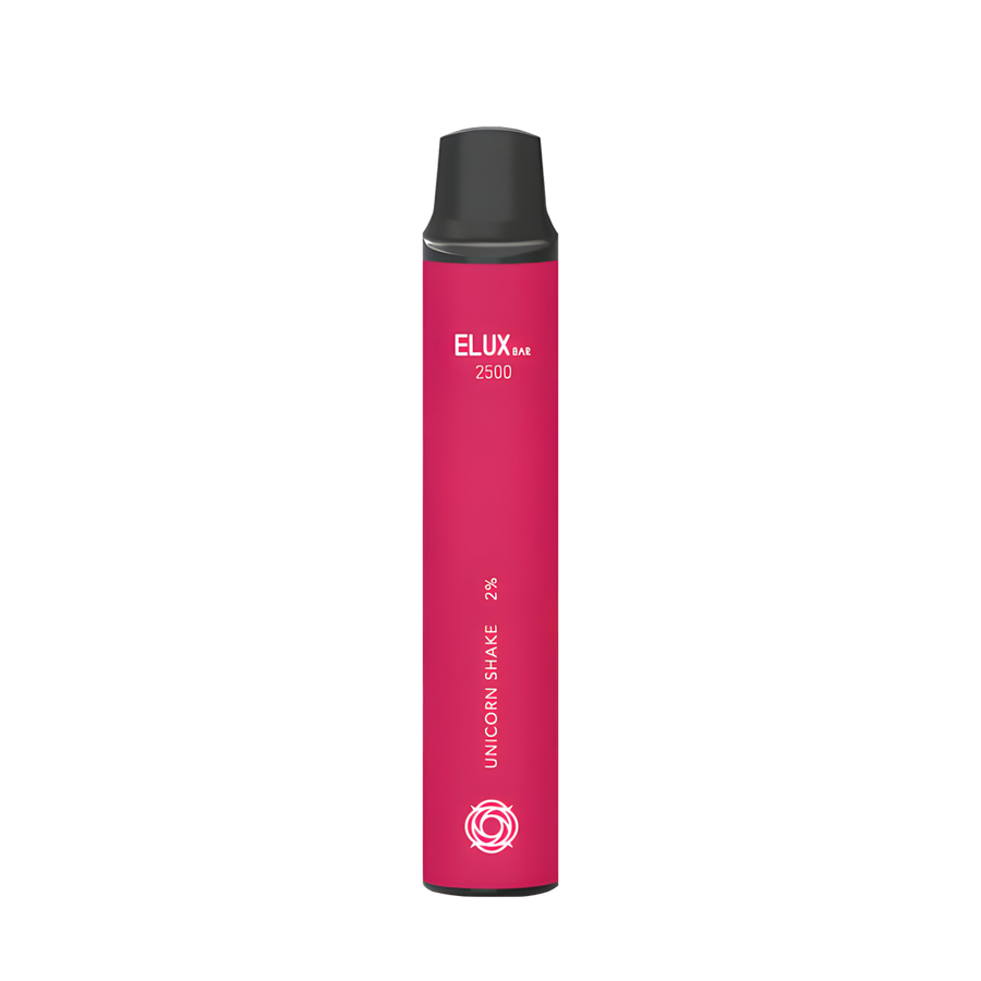 Elux Bar Series 2000 Disposable Vape Unicorn Shake  