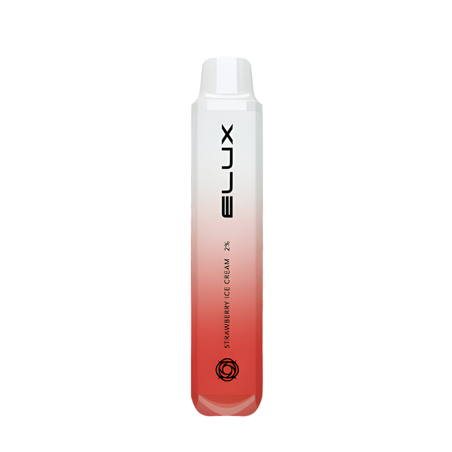 Elux VIBE 600 Disposable Vape Strawberry Ice Cream  