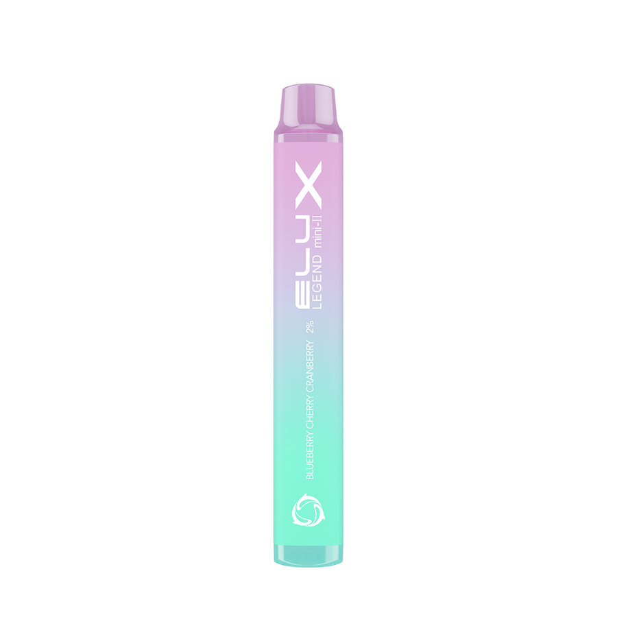 Elux LEGEND MINI II Disposable Vape Blueberry Cherry Cranberry  
