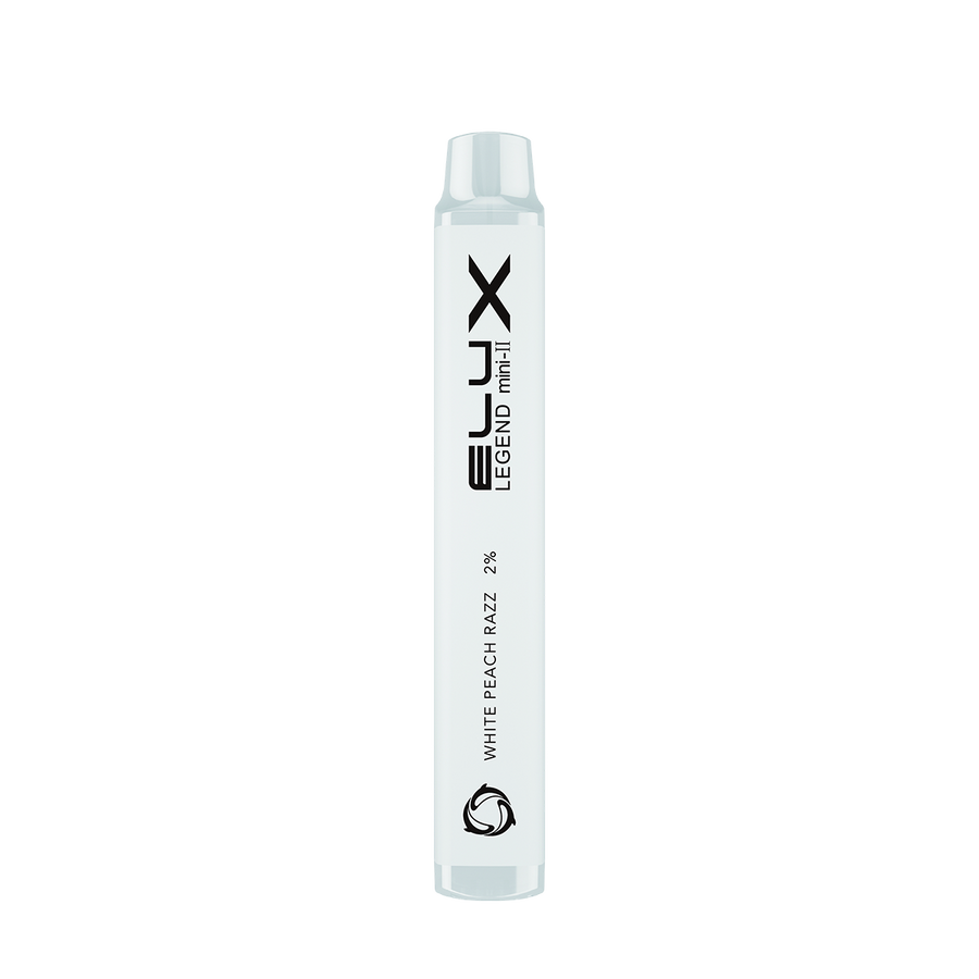 Elux LEGEND MINI II Disposable Vape White Peach Razz  
