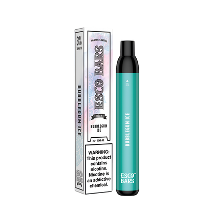 Esco Bar Mesh 2500 Disposable Vape - 3% Nicotine Bubblegum Ice  