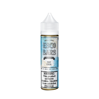 Esco Bars Freebase Vape juice 0 Mg Fruit Cereal 