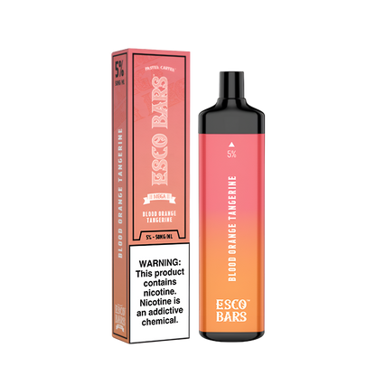 Esco Bars Mega 5000 Disposable Vape - 5% Nicotine Blood Orange Tangerine  