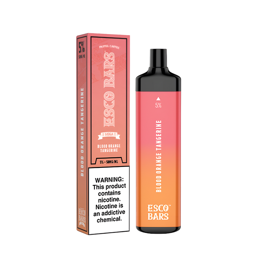 Esco Bars Mega 5000 Disposable Vape - 5% Nicotine Blood Orange Tangerine  