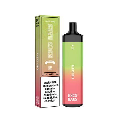 Esco Bars Mega 5000 Disposable Vape - 5% Nicotine Kiwi Guava  