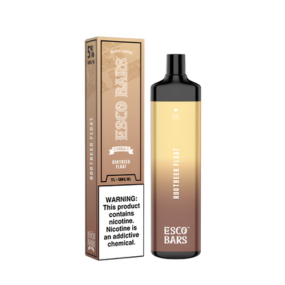 Esco Bars Mega 5000 Disposable Vape - 5% Nicotine Rootbeer Float  