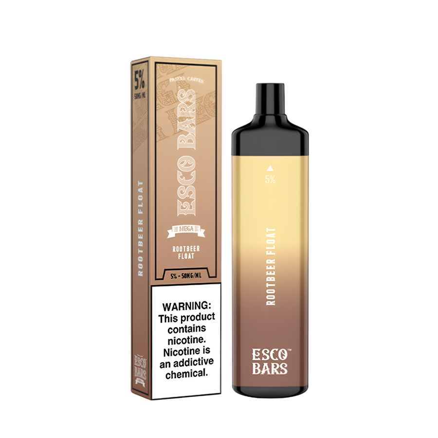 Esco Bars Mega 5000 Disposable Vape - 5% Nicotine Rootbeer Float  