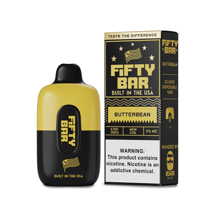 Fifty Bar 6500 Disposable Vape | 5% Nic in 23 Flavors Fifty Bar 6500 Disposable Vape | 5% Nic in 23 Flavors