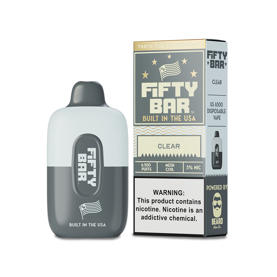Fifty Bar 6500 Disposable Vape | 5% Nic in 23 Flavors Fifty Bar 6500 Disposable Vape | 5% Nic in 23 Flavors