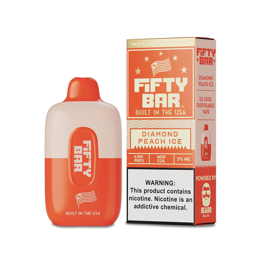 Fifty Bar 6500 Disposable Vape | 5% Nic in 23 Flavors Fifty Bar 6500 Disposable Vape | 5% Nic in 23 Flavors