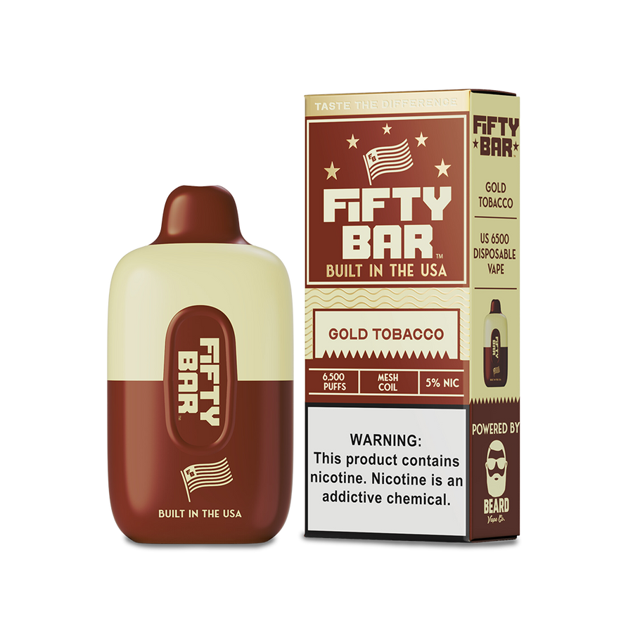 Fifty Bar 6500 Disposable Vape | 5% Nic in 23 Flavors Fifty Bar 6500 Disposable Vape | 5% Nic in 23 Flavors