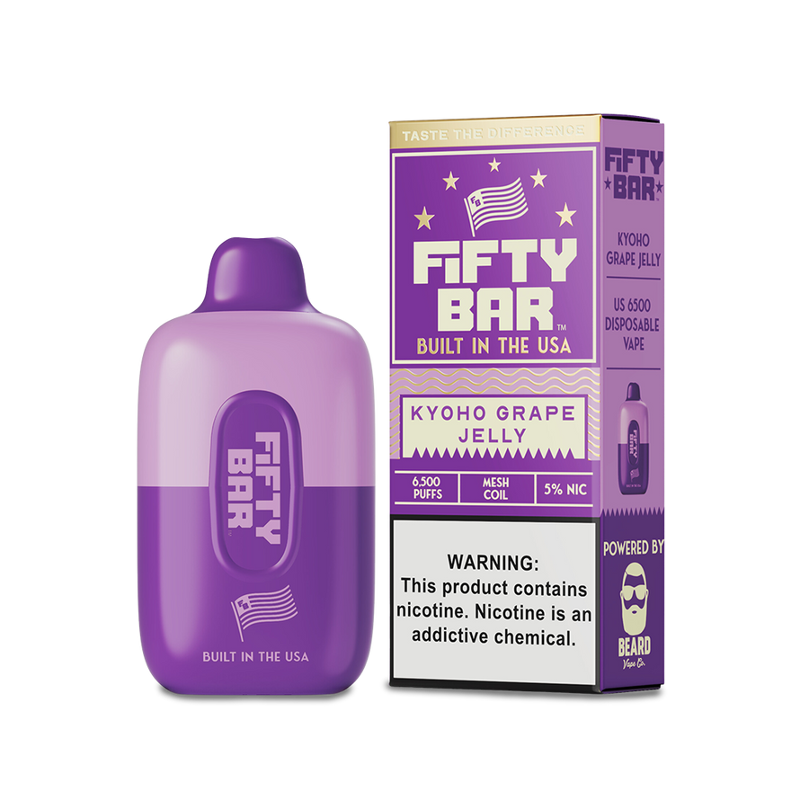 Fifty Bar 6500 Disposable Vape | 5% Nic in 23 Flavors Fifty Bar 6500 Disposable Vape | 5% Nic in 23 Flavors