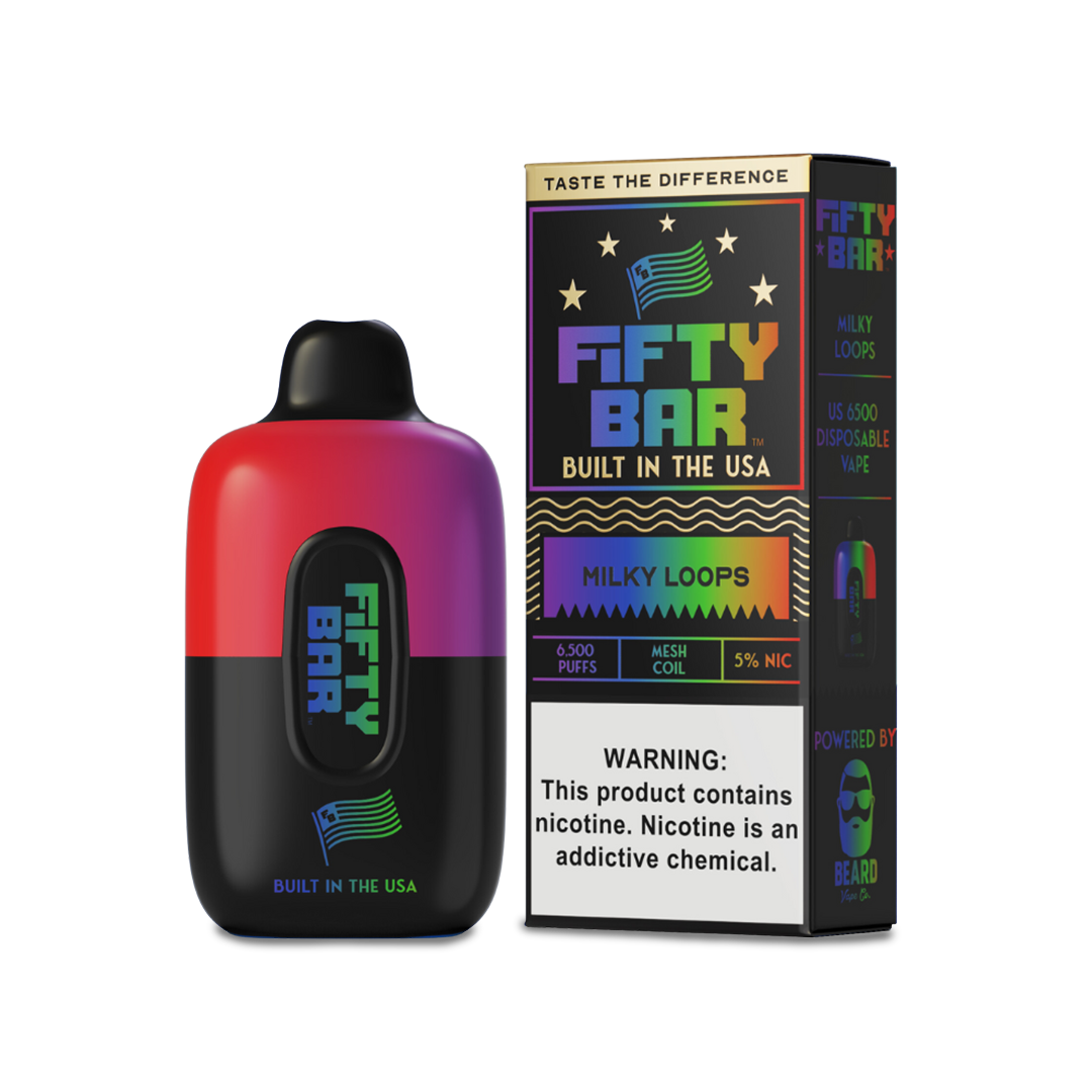 fruit bar vape Fruitia x Fifty Bar Disposable Vape (20000 Puffs)