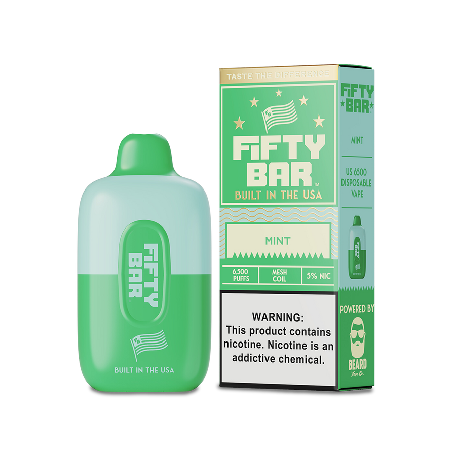 Fifty Bar 6500 Disposable Vape | 5% Nic in 23 Flavors Fifty Bar 6500 Disposable Vape | 5% Nic in 23 Flavors