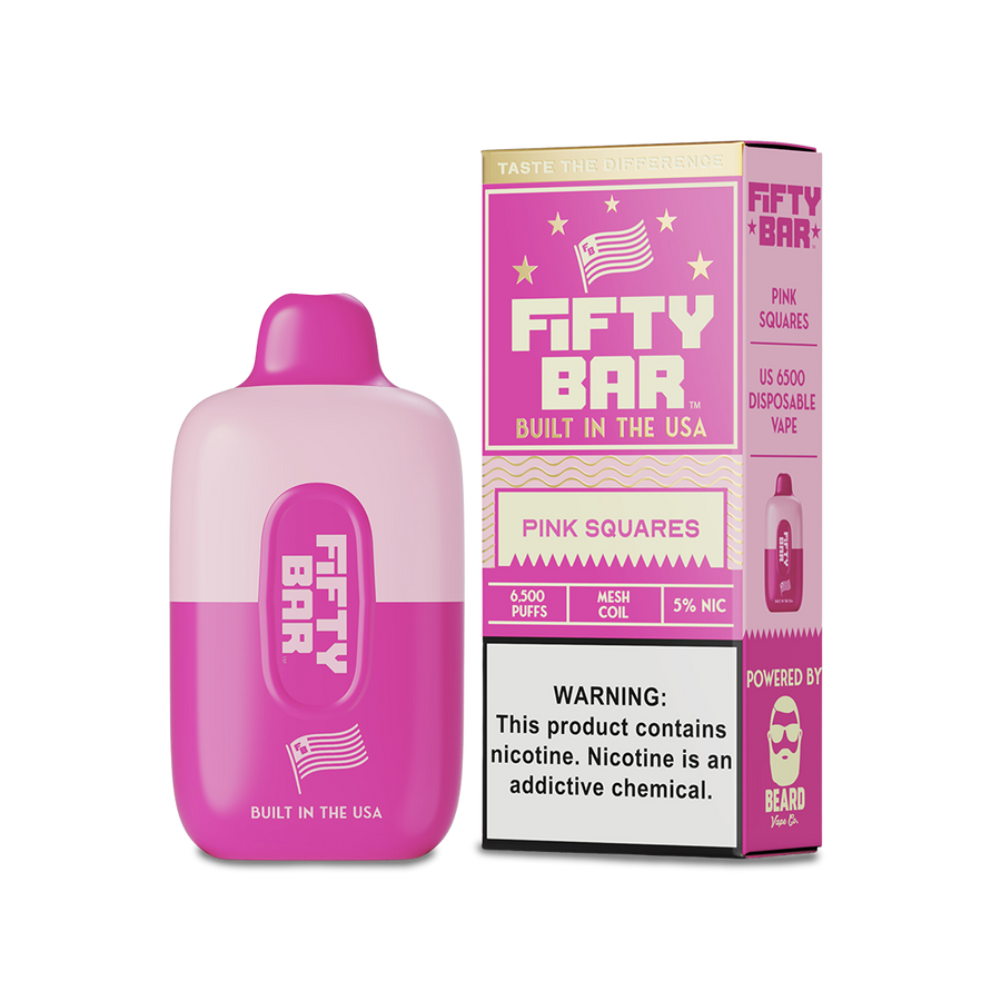 Fifty Bar 6500 Disposable Vape | 5% Nic in 23 Flavors Fifty Bar 6500 Disposable Vape | 5% Nic in 23 Flavors
