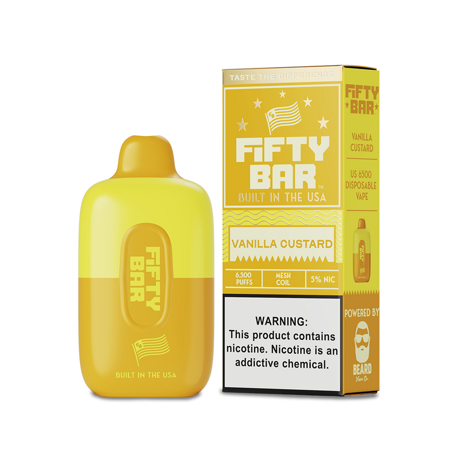 Custard Flavored Vapes Fifty Bar 6500 Disposable Vape Vanilla Custard Fifty Bar 20K Disposable Vape - Delivered In As Fast As 15 Minutes | Gopuff Custard Flavored Vapes Fifty Bar 6500 Disposable Vape Vanilla Custard Fifty Bar 20K Disposable Vape - Delivered In As Fast As 15 Minutes | Gopuff