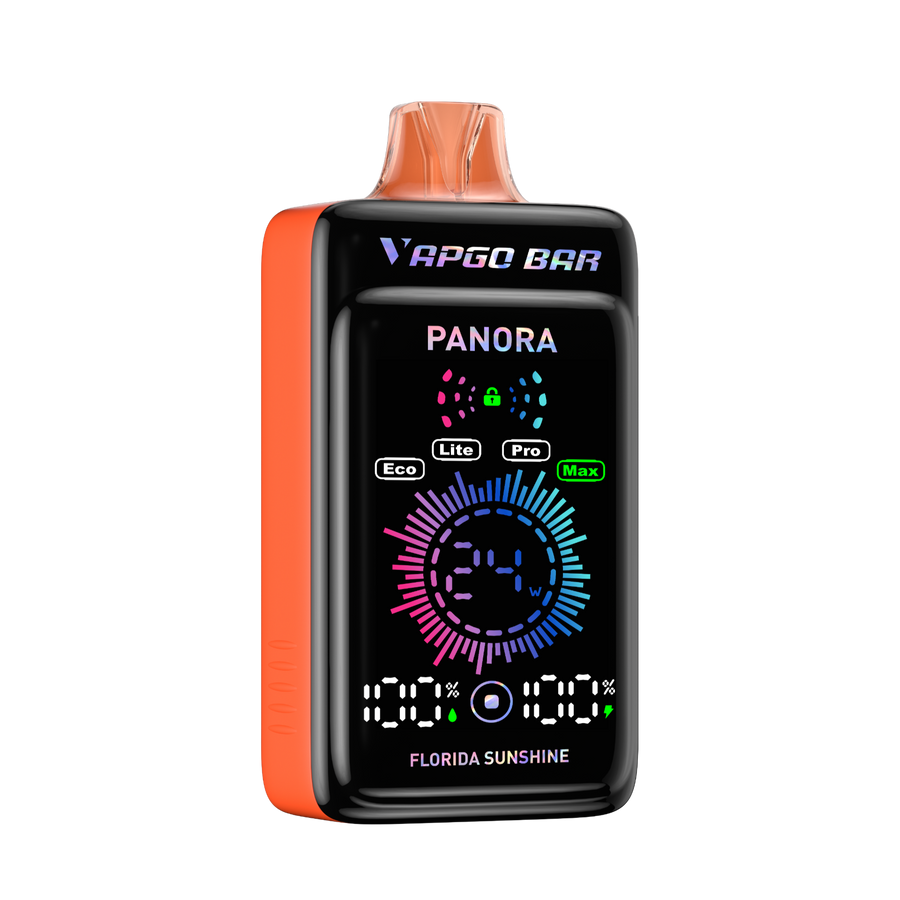 VAPGO BAR Panora 25000 Disposable Vape | Mega Touchscreen VAPGO BAR Panora 25000 Disposable Vape | Mega Touchscreen
