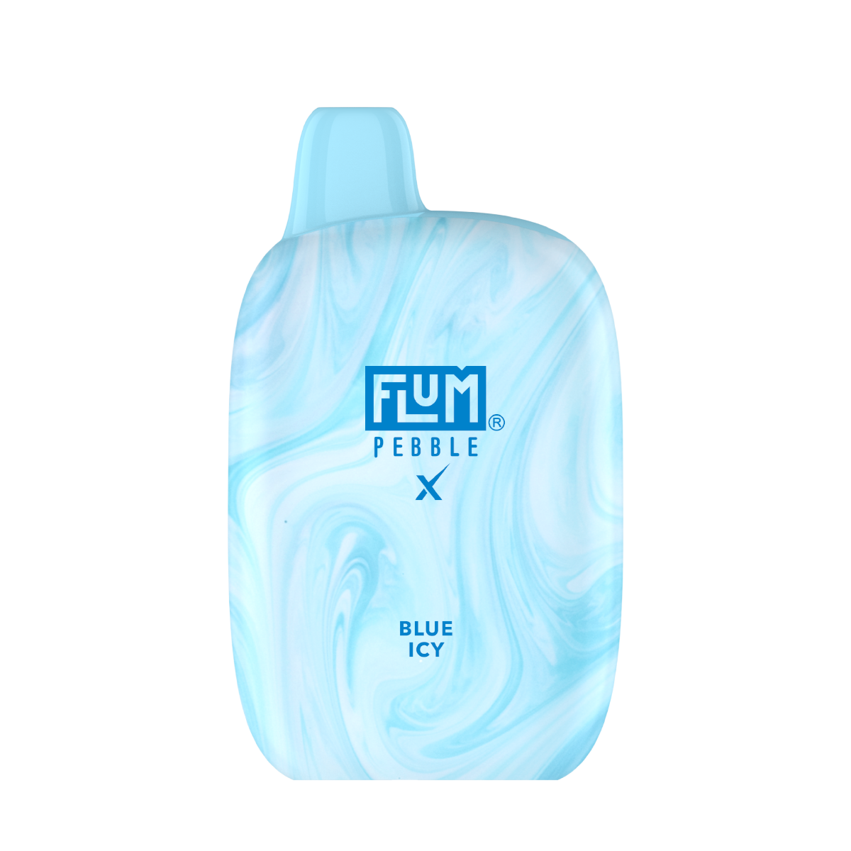 Flum Pebble X6000 Disposable Vape Blue Icy  