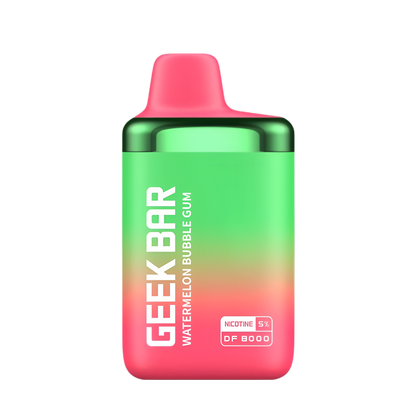 Geek Bar DF8000 Disposable Vape Watermelon Bubble Gum  