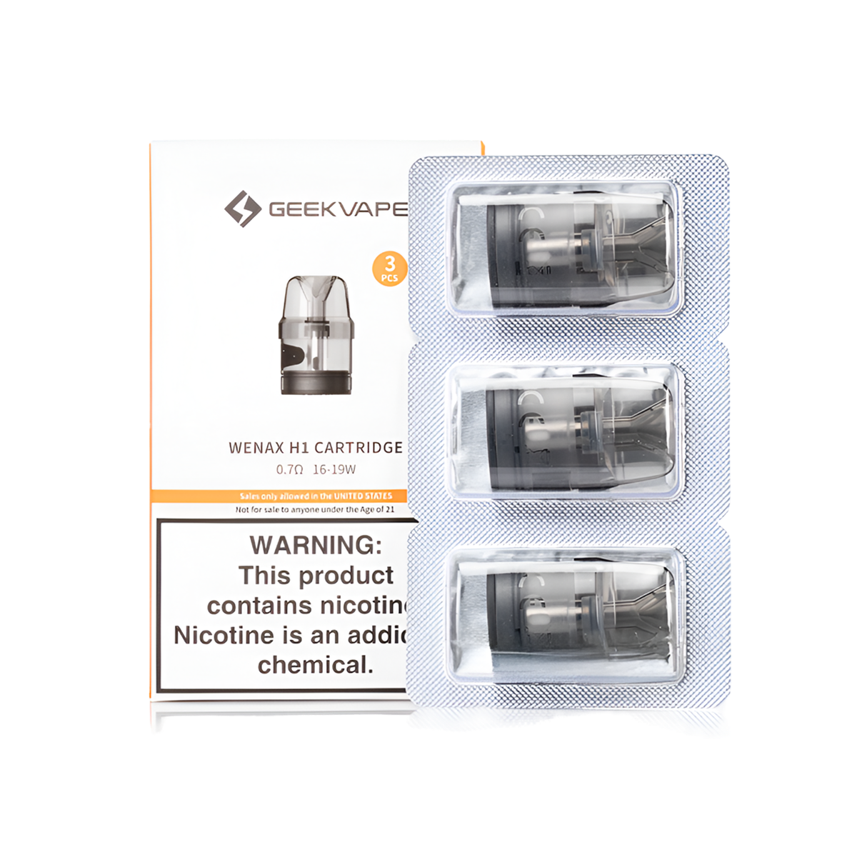 Geekvape Wenax H1 Replacement Pod Cartridge Geekvape Wenax H1 Replacement Pod Cartridge