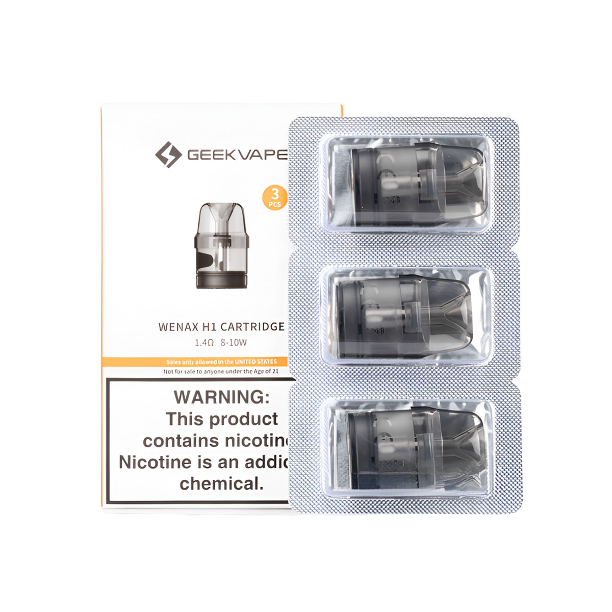 Geekvape Wenax H1 Replacement Pod Cartridge Geekvape Wenax H1 Replacement Pod Cartridge