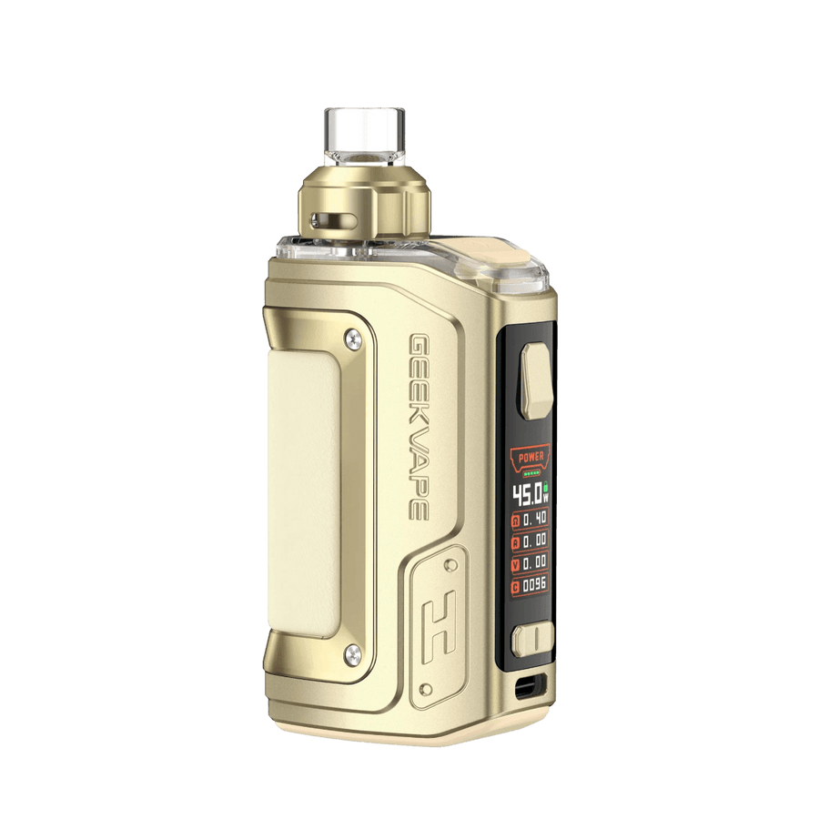 Geekvape H45 (Aegis Hero 2) Crystal Edition Pod-Mod Kit Crystal Gold  