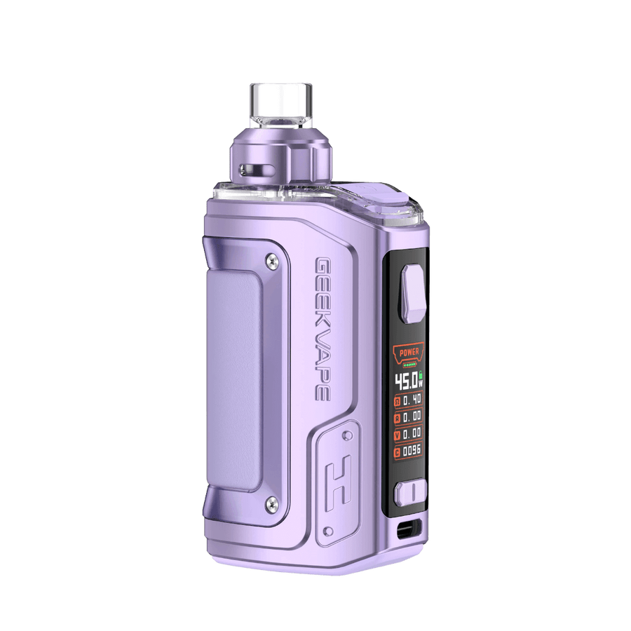 Geekvape H45 (Aegis Hero 2) Crystal Edition Pod-Mod Kit Crystal Purple  