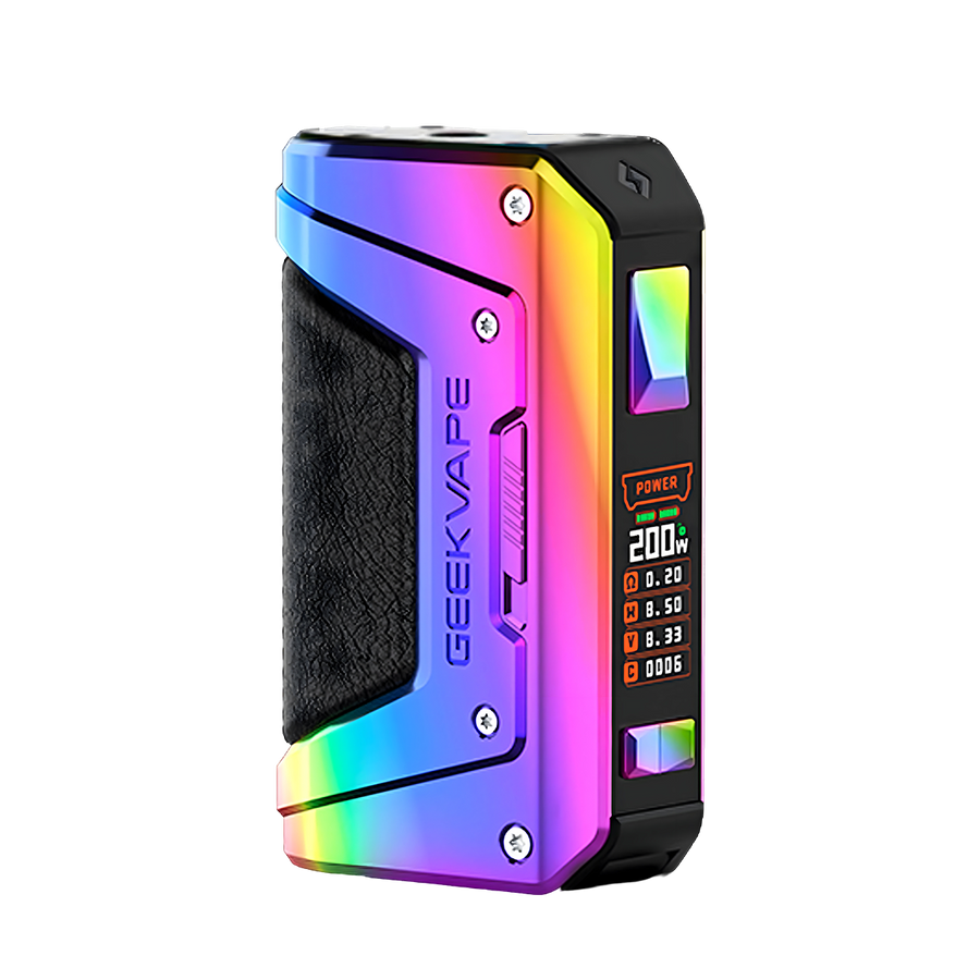 Geekvape Aegis Rainbow Geekvape L200 (Aegis Legend 2) Box-Mod Kit Product Details - GEEKVAPE Geekvape Aegis Rainbow Geekvape L200 (Aegis Legend 2) Box-Mod Kit Product Details - GEEKVAPE