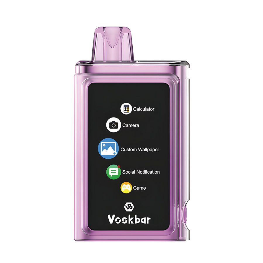 Vookbar Cyber Pro 30000 Disposable Vape Grape Ice  