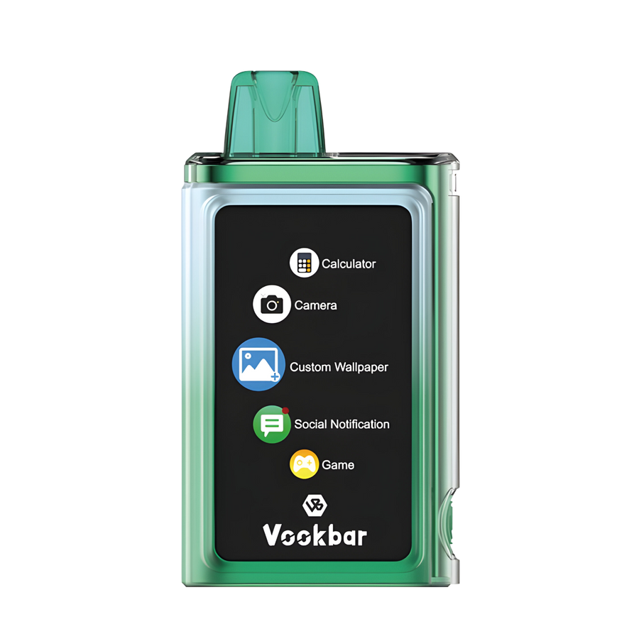Vookbar Cyber Pro 30000 Disposable Vape Green Orange Lime Mint  