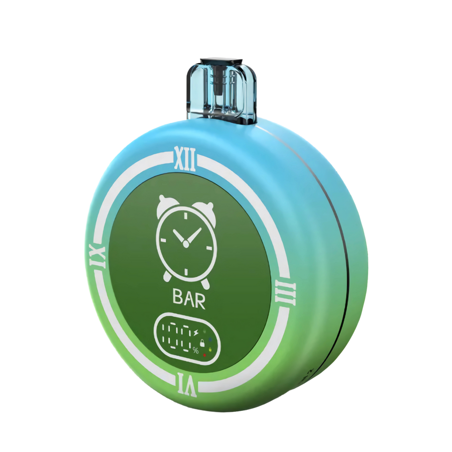 Clock Bar 15000 Disposable Vape Green Power Ice